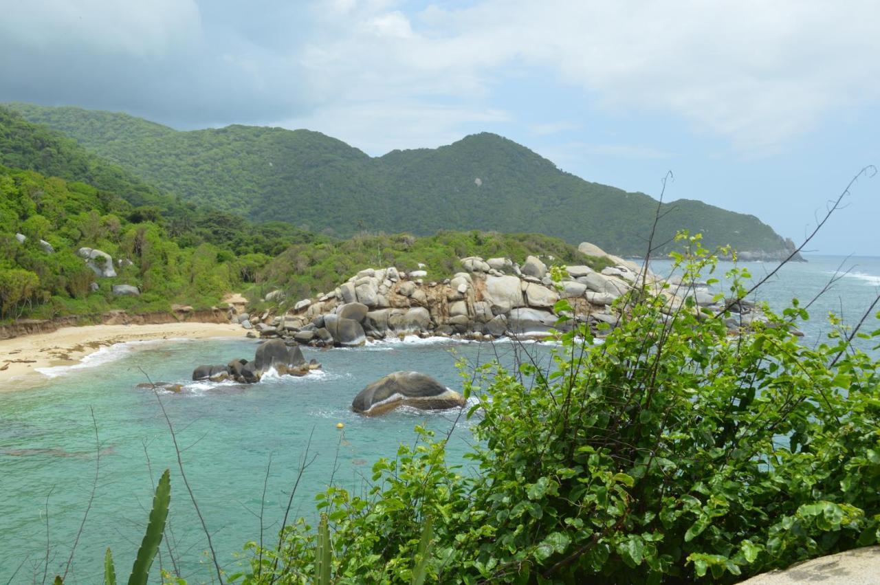 Tiny Houses Unique Tayrona - Dentro Del Parque Tayrona El Zaino Eksteriør bilde